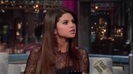 Selena Gomez Interview on David Letterman 416