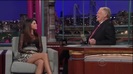 Selena Gomez Interview on David Letterman 450