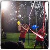 bella-thorne-dylan-sprouse-water-balloon-fight-2