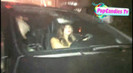 Demi Lovato In Hot Pink Dress Honks Horn (176)