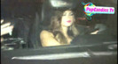 Demi Lovato In Hot Pink Dress Honks Horn (316)