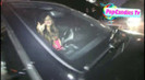 Demi Lovato In Hot Pink Dress Honks Horn (334)