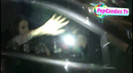 Demi Lovato In Hot Pink Dress Honks Horn (340)