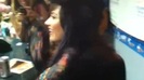 Demi on Kiss FM rocking her new hat (19)