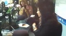 Demi on Kiss FM rocking her new hat (43)