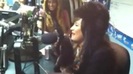 Demi on Kiss FM rocking her new hat (97)