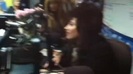 Demi on Kiss FM rocking her new hat (131)