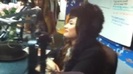 Demi on Kiss FM rocking her new hat (147)