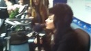 Demi on Kiss FM rocking her new hat (149)