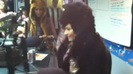 Demi on Kiss FM rocking her new hat (186)