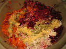 Salata de sfecla rosie,morcov
