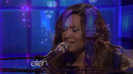 Demi Lovato Performs Skyscraper on the Ellen Show (110)