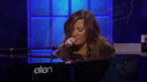 Demi Lovato Performs Skyscraper on the Ellen Show (217)