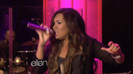 Demi Lovato Performs Skyscraper on the Ellen Show (670)