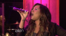 Demi Lovato Performs Skyscraper on the Ellen Show (678)