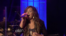 Demi Lovato Performs Skyscraper on the Ellen Show (871)