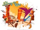 Road Runner and Wile E Coyote