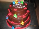 Tort botez cu figurine comestibile