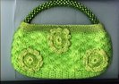 bolsa verde maravilhosa