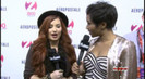 Demi - Lovato - Red - Carpet - Interview - Fuse - Jingle - Ball - 2011 (23)