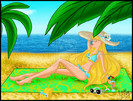 kaori_on_the_beach__epic__by_kaorimirai-d3lmii5