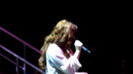 Demi Lovato Skyscraper live at Souncheck (1001)
