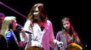 Demi Lovato Skyscraper live at Souncheck (1337)
