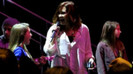 Demi Lovato Skyscraper live at Souncheck (1352)