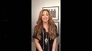 Demi Lovato - Video Message for Italy
