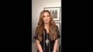 Demi Lovato - Video Message for Italy (17)