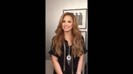 Demi Lovato - Video Message for Italy (143)
