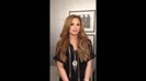 Demi Lovato - Video Message for Italy (371)