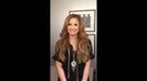 Demi Lovato - Video Message for Italy (496)