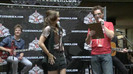 Demi Lovato  Live at Glendale Galleria  in LA for Cambio in HD 00097