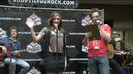 Demi Lovato  Live at Glendale Galleria  in LA for Cambio in HD 00141