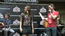 Demi Lovato  Live at Glendale Galleria  in LA for Cambio in HD 00207