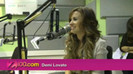 Demi Lovato In-Studio - Z100 New York (6)