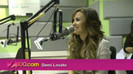 Demi Lovato In-Studio - Z100 New York (7)