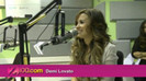 Demi Lovato In-Studio - Z100 New York (8)