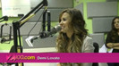 Demi Lovato In-Studio - Z100 New York (9)