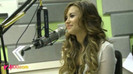 Demi Lovato In-Studio - Z100 New York (53)