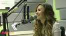 Demi Lovato In-Studio - Z100 New York (75)