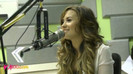 Demi Lovato In-Studio - Z100 New York (28)