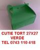 CUTIE TORT 27 X 27 VERDE