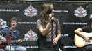 Demi Lovato  Live at Glendale Galleria  in LA for Cambio in HD 01116