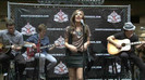 Demi Lovato  Live at Glendale Galleria  in LA for Cambio in HD 01716