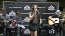 Demi Lovato  Live at Glendale Galleria  in LA for Cambio in HD 01724