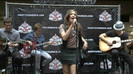 Demi Lovato  Live at Glendale Galleria  in LA for Cambio in HD 01725