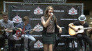 Demi Lovato  Live at Glendale Galleria  in LA for Cambio in HD 01726
