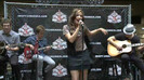 Demi Lovato  Live at Glendale Galleria  in LA for Cambio in HD 01734